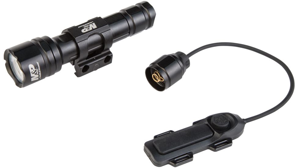 Smith &amp; Wesson Delta Force RM-20 LED Weapon Flashlight, 900 Lumens, Picatinny, 2 x CR123, Black, 110044, EDEMO1