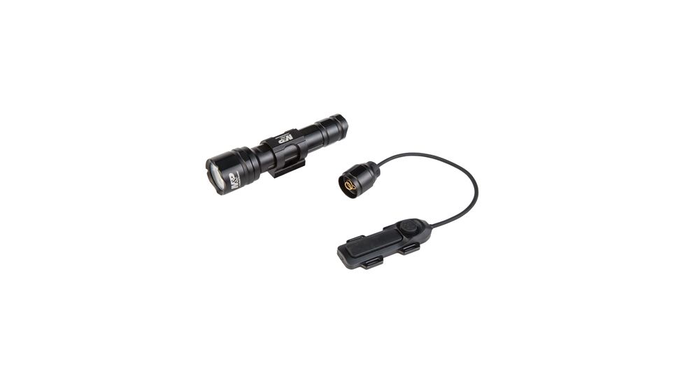Smith &amp; Wesson Delta Force RM-20 LED Weapon Flashlight, 900 Lumens, M-LOK/KeyMod, 2 x CR123, Black, 1083419, EDEMO1
