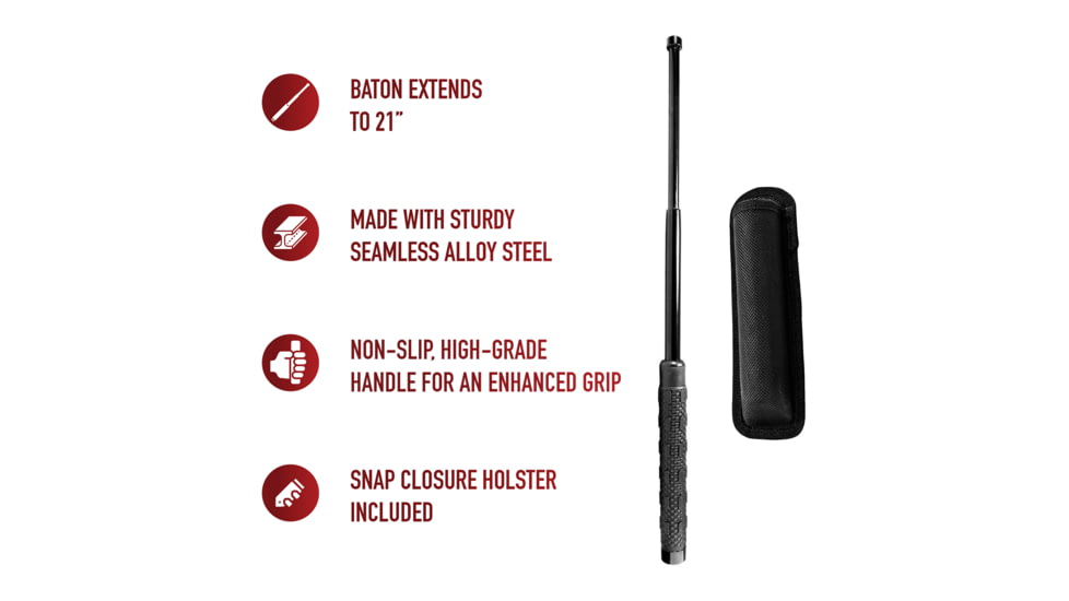 Smith &amp; Wesson Heat Treated Collapsible Baton, SWBAT21H