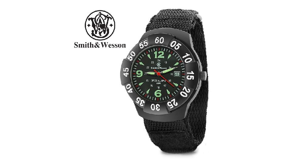 Smith &amp; Wesson Spec-ops Tactical Watch Nylon - SWW-W-HF14
