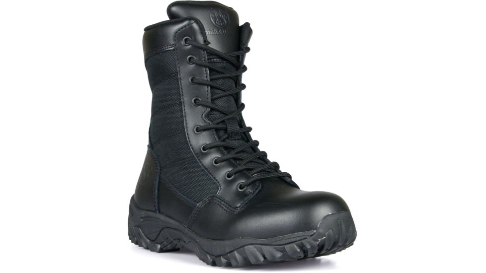 Smith &amp; Wesson SW8 Puncture Resistant Tactical Boot, Black, 9.5R SW8-9.5R
