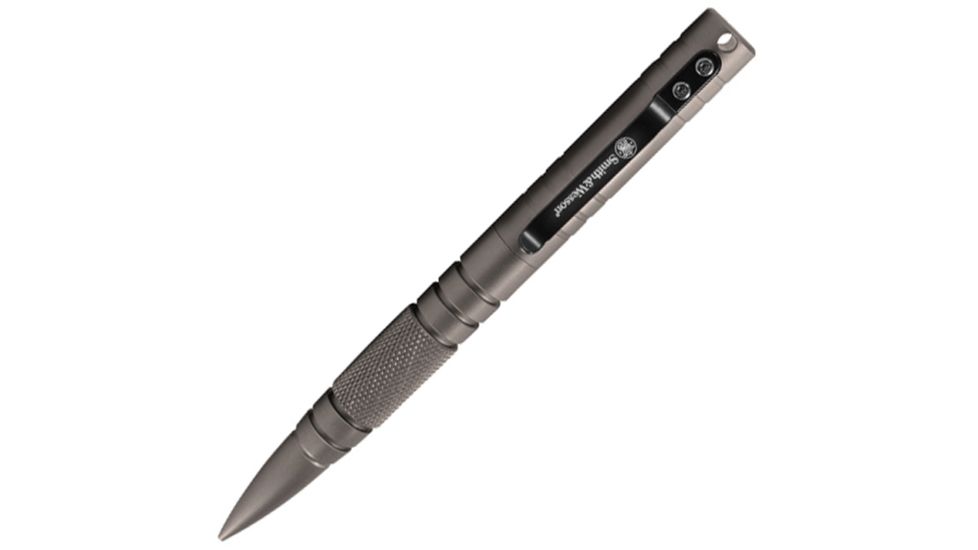 Smith &amp; Wesson Military &amp; Police Tactical Pen, Metallic Silver, SWPENMPS