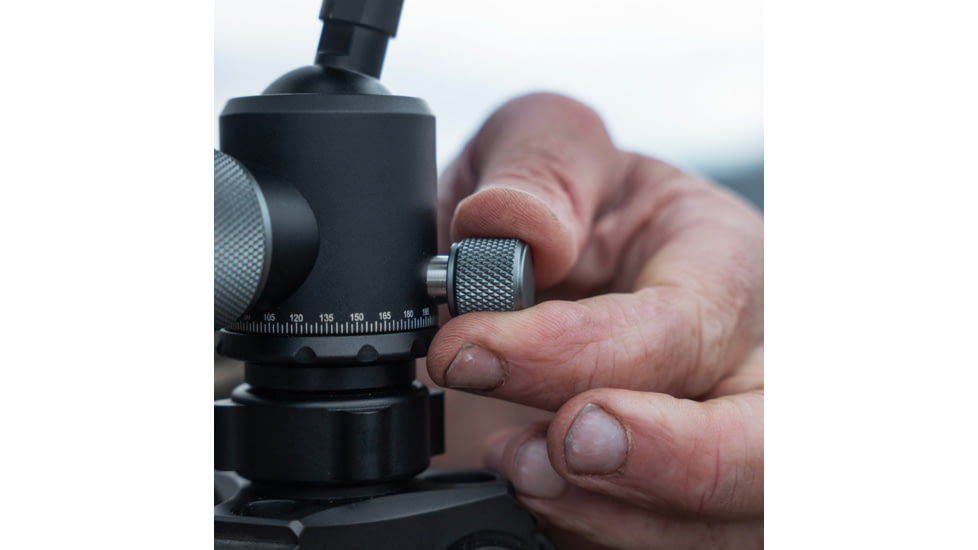 Spartan Precision Equipment Ascent Tripod w/Davros Pro Head, Gen 2, Mountain, SP03-022-R