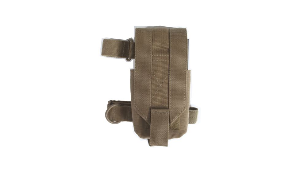 Spec Ops Ready-Fire Mode Buttstock Ammo Pouch - AR-10 / FAL, Coyote Brown