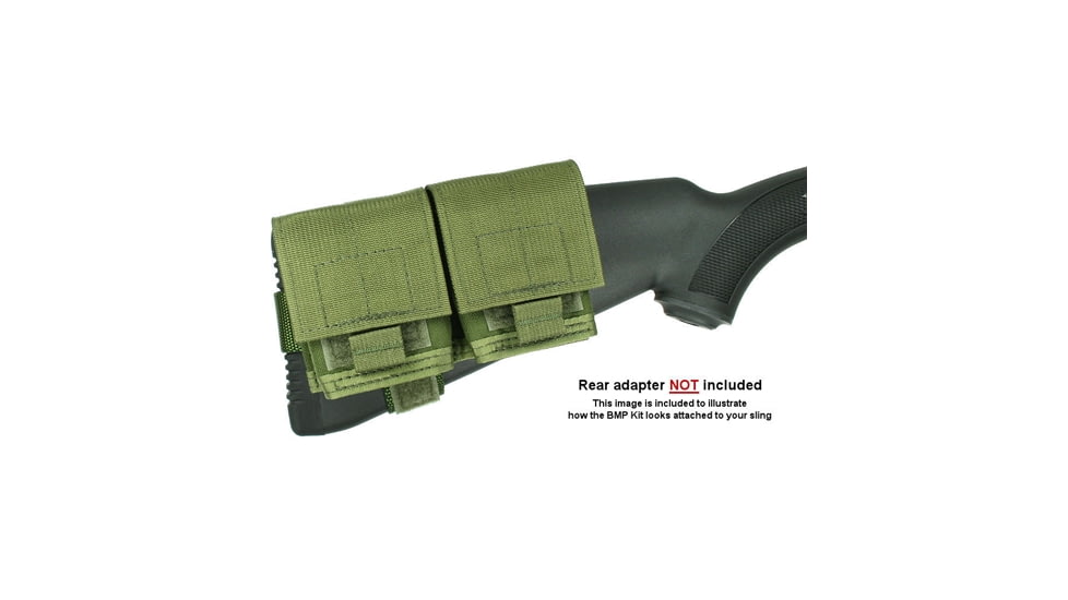 Specter Gear 2/10 Mini-14/30 Buttstock Magazine Pouch BMP Kit, Holds 2, 10 round Magazines, No Rear Adapter Provided, Black, 912 BLK