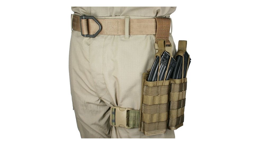 Specter Gear 30 rd. 7.62 x 39mm 2 Magazine Rapid Reload Tactical Thigh Rig,Coyote 742 COY