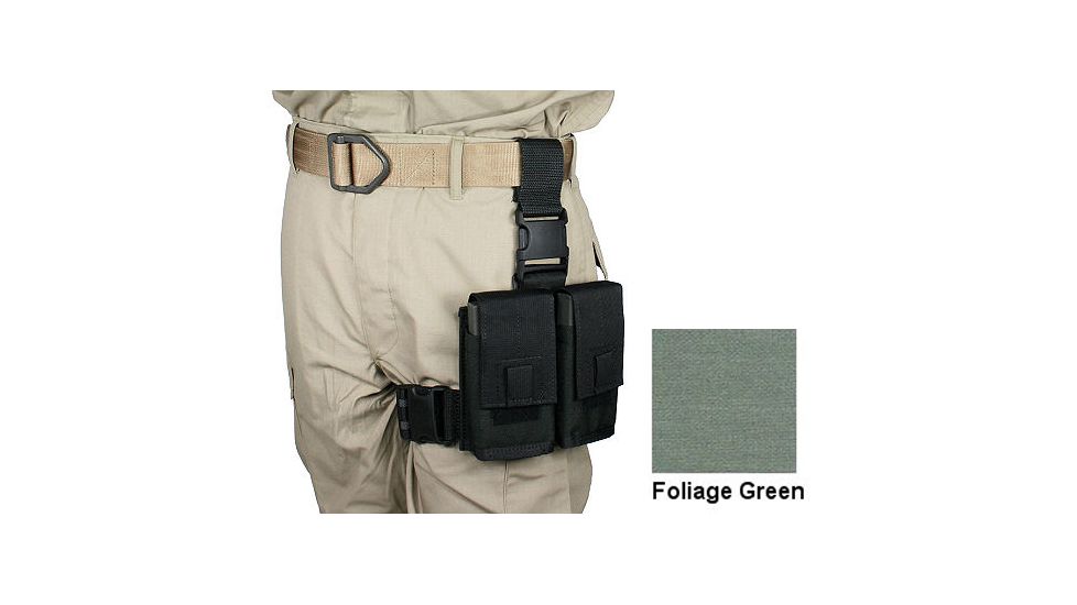 Specter Gear 7.62NATO 2 Mag Tactical Thigh Rig,Foliage Green 681 FG