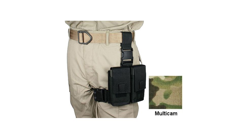 Specter Gear 7.62NATO 2 Mag Tactical Thigh Rig,MultiCam 681 MULT