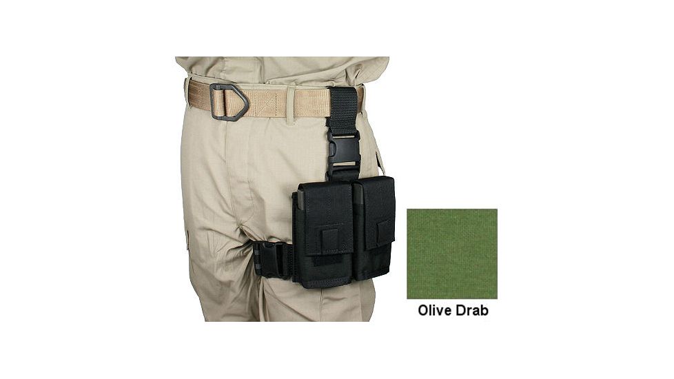Specter Gear 7.62NATO 2 Mag Tactical Thigh Rig,OD Green 681 OD