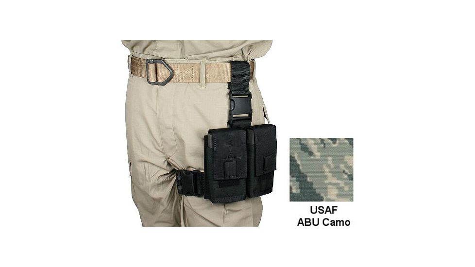 Specter Gear 7.62NATO 2 Mag Tactical Thigh Rig,USAF ABU Camo 681 ABU