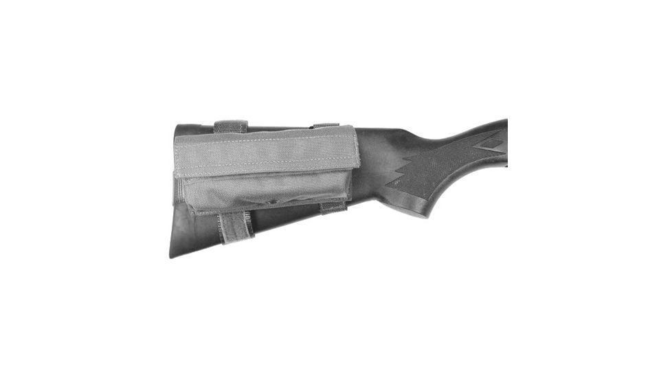 Specter Gear Buttstock 6 Shell Pouch, Benelli M1 &amp; M3 Standard/Full Stock w/Pistol Grip, Black