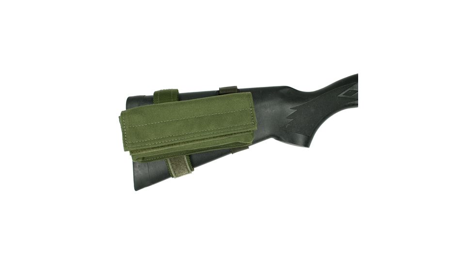 Specter Gear Buttstock 6 Shell Pouch, Win 1300 / FN Police Standard Stock, OD Green 240-OD