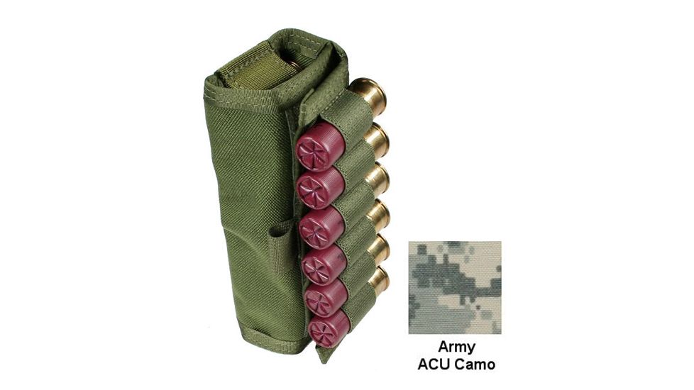 Specter Gear Modular Crossdraw 18 rd. 12ga. Shotgun Shell Pouch,Army ACU Camo 695 ACU