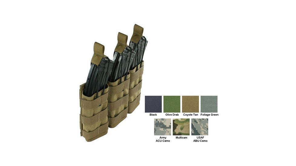 Specter Gear Modular Triple Ak 47 30rd Rapid Reload Mag Pouch Holds 3 Acu 650acu