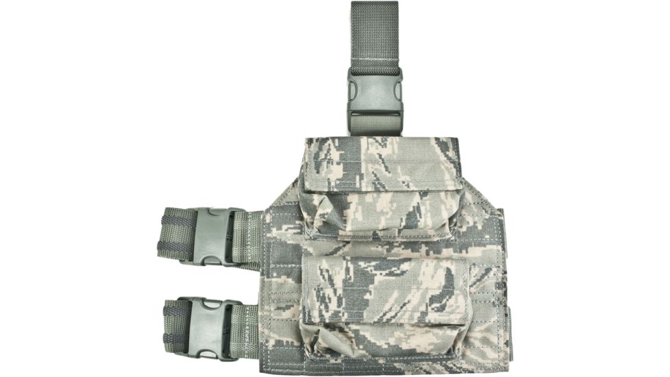 Specter Gear Shot Shell Tactical 20 round 12 Gauge shotgun Shell Thigh Pouch - Air Force Tiger Stripe, 105-ABU