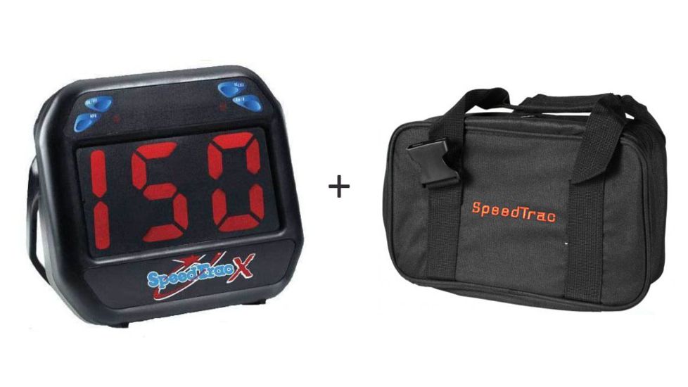 SpeedTrac X Radar Hands-Free Speed Gun X-treme w/ SpeedTrac Sport Radar Carrying Case