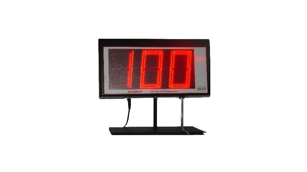 Sports Radar 3 Digit Red Led 4'' Display DL431
