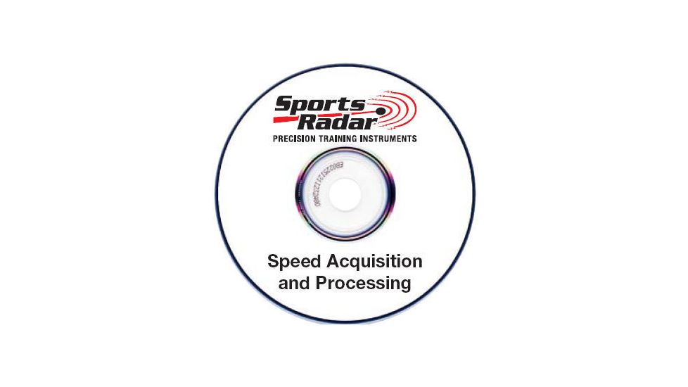 Sports Radar Detector / Radar Gun PC CD-ROM w/ Speed Acquisition Software DET-PC-01