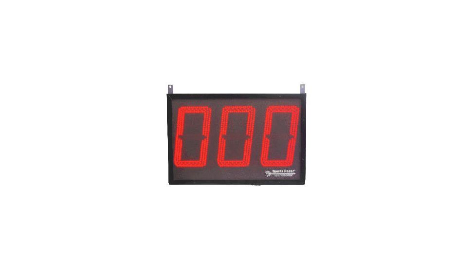 Sports Radar DL732 Display, 3 8'' Red Digits, 2 inputs