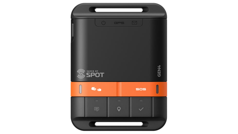 USED SPOT Gen4 Satellite GPS Messenger, Black/Orange, SPOT Gen4, EDEMO1