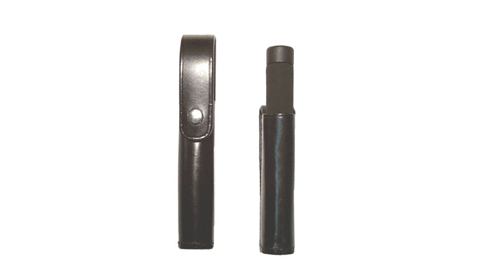 Stallion Leather 16 Expandable Baton Holder, Plain - F16C-1-B2