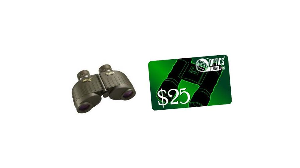 Steiner 8x30 Military Nighthunter XP LRF Binocular and FREE 25 OpticsPlanet Gift Certificate