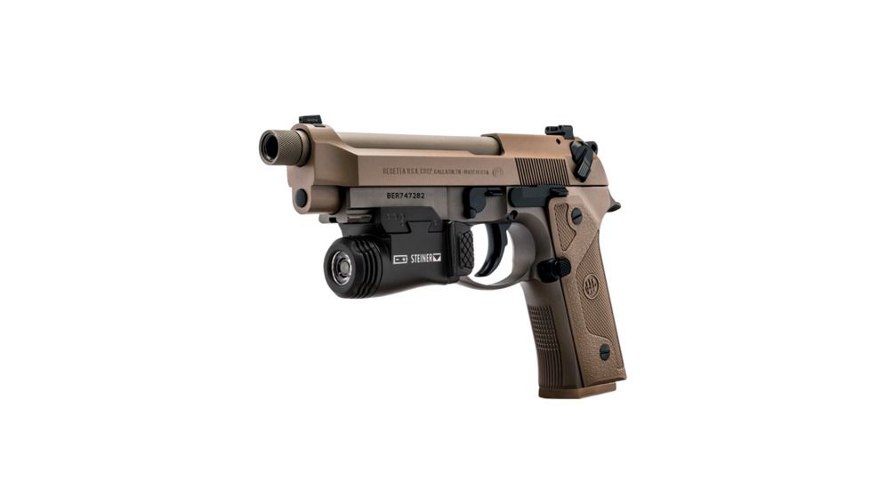 Steiner TOR Torch White LED Pistol Light, CR123, White, 350-470 Lumens, Black, 7002