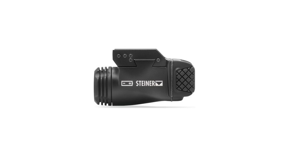 Steiner TOR Torch White LED Pistol Light, CR123, White, 350-470 Lumens, Black, 7002