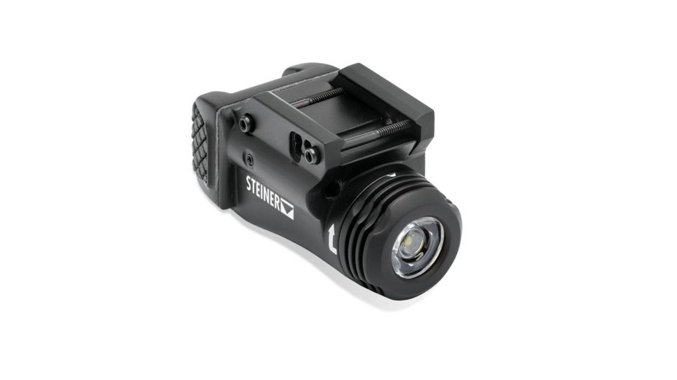 Steiner TOR Torch White LED Pistol Light, CR123, White, 350-470 Lumens, Black, 7002