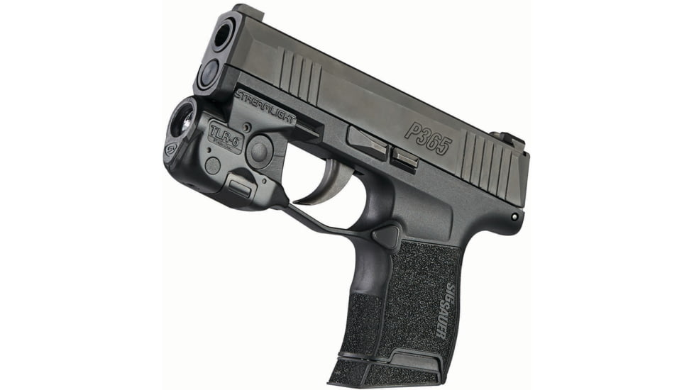 Streamlight 69285 TLR-6 Weapon Light Handgun Sig P365 LED 100 Lumens Black Polym