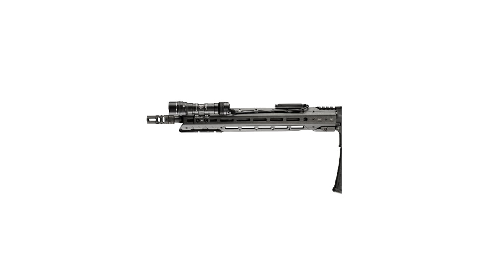 Streamlight ProTac Rail Mount HP-X Pro 800 Lumen Weapon Light System, SL-B26 Rechargeable, with Jack-Cap Tail Cap Switch, M-LOK Mount, Mounting Hardware, Allen Wrench, Straight Momentary Pressure Switch, USB Cord, Black, 89016