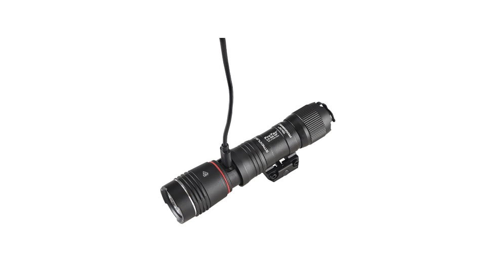 Streamlight Protac 2.0 Rail Mount HP 2000 Lumens Weapon Light System, SL-B50 Rechargeable with M-LOK Mount, Mounting Hardware, Straight Momentary Pressure Switch, USB-C Cord, Black, 89014