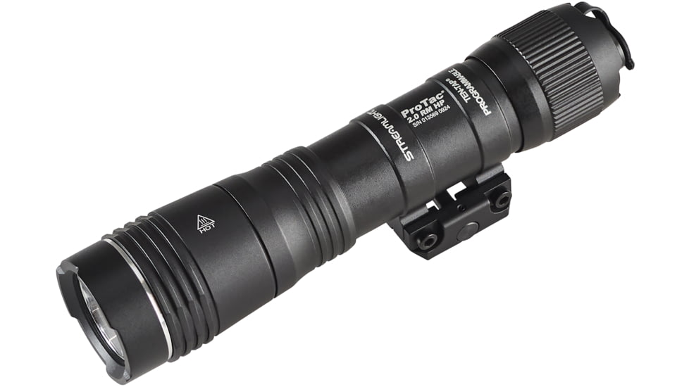Streamlight Protac 2.0 Rail Mount HP 2000 Lumens Weapon Light, SL-B50 Rechargeable, with M-LOK Mount, USB-C Cord, Black, 89013