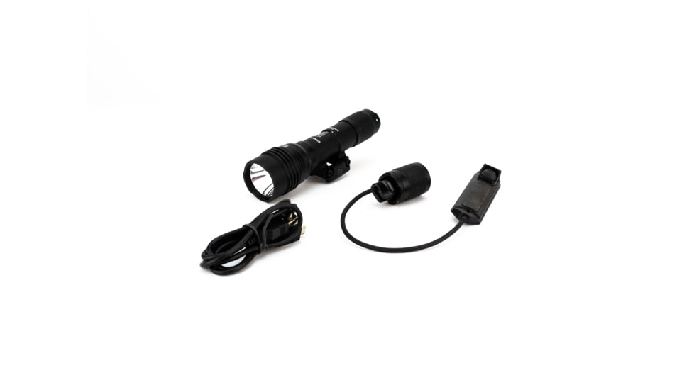 Streamlight ProTac Rail Mount HL-X LED Long Gun Light, 18650 USB Battery, White, 1000 Lumens, Black, 88071