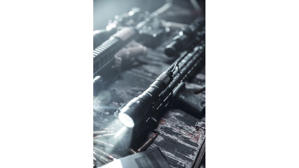 Streamlight ProTac Rail Mount HL-X LED Long Gun Light, 2 CR123A Lithium Batteries, White, 1000 Lumens, Black, 88066