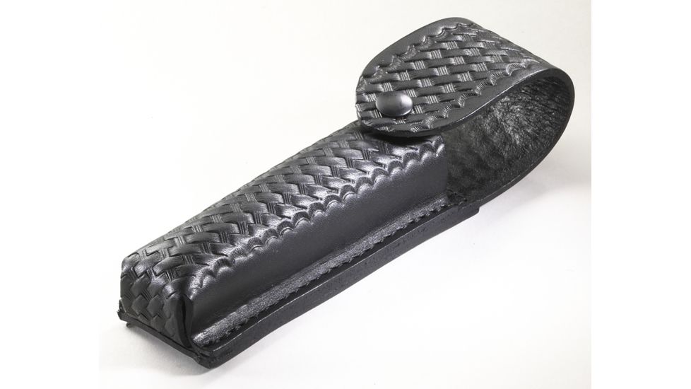 Streamlight Stinger/Stinger XT/PolyStinger Leather Flashlight Pouch/Sheath - Basketweave Pattern 75136