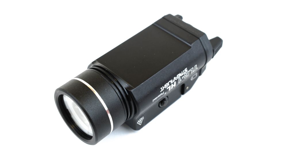 Streamlight TLR-1 HL LED Rail-Mounted Tactical Flashlight, 800 Lumens w/Lithium Batteries, Black, 69260