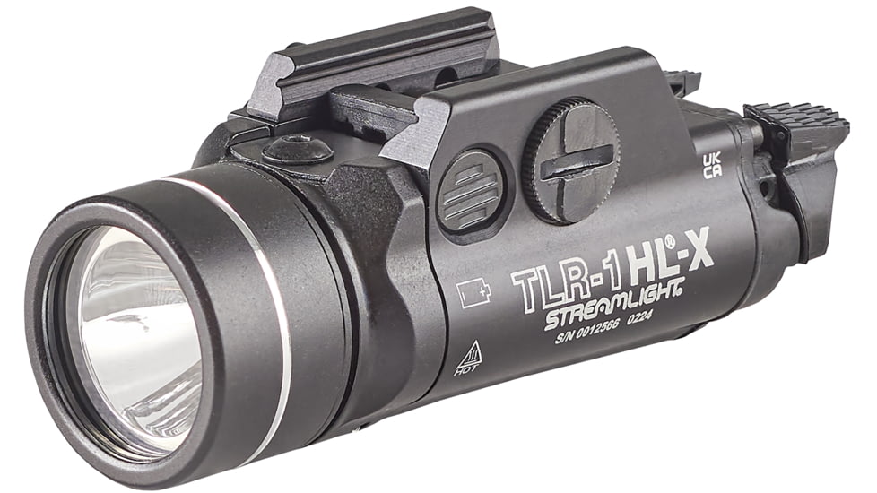 Streamlight TLR-1 HL-X Multi-Fuel, High Lumen, Rail-Mounted Tactical Light, Black, 69500