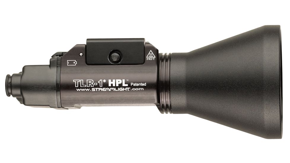 Streamlight TLR-1 HPL - Long Range Rail Strobing Mounted Tactical Light with Remote - 775 Lumens
