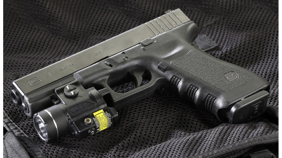Streamlight TLR-4G Compact Tactical Light, CR2 Lithium Battery, Heckler &amp; Koch USP Compact, 160 Lumens, Black, 69245