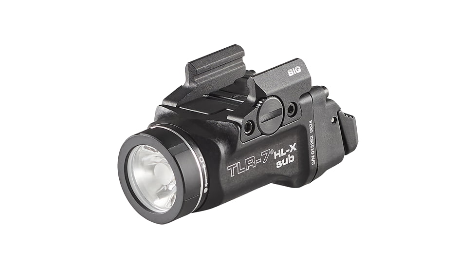 TLR-7 HL-X sub USB (SIG SAUER P365/XL closed rail systems*) - Includes mounting kit with key, multi-tool, (1) SL-B9 Li-Ion rechargeable battery pack, and USB-C cord - Black