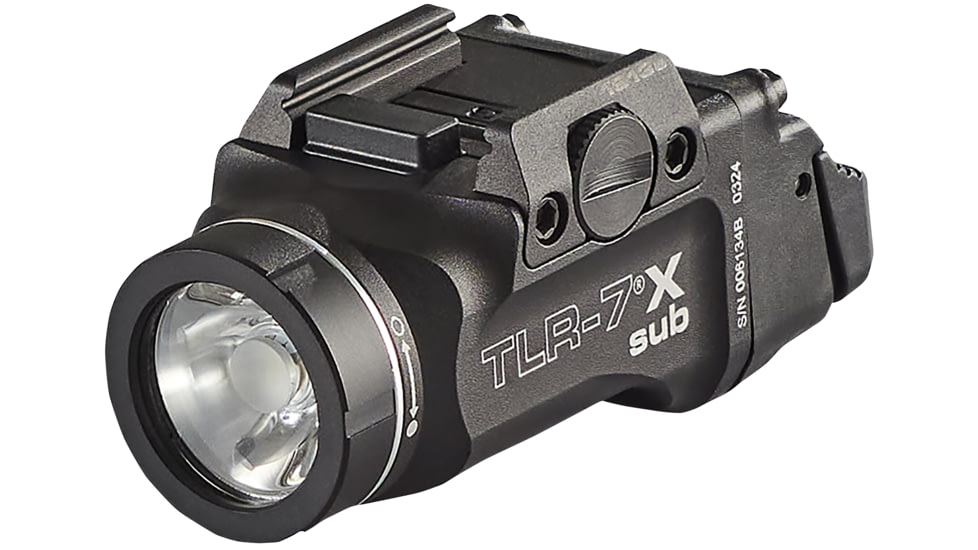 Streamlight TLR-7 X Sub Ultra-Compact LED Tactical Weapon Light, Springfield/HK/Beretta/S&amp;W Short Rails, Black, 69402