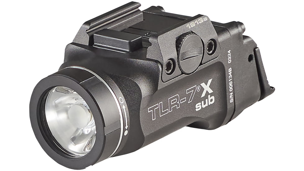 Streamlight TLR-7 X Sub Ultra-Compact LED Tactical Weapon Light, Springfield/HK/Beretta/S&amp;W Short Rails, Black, 69402