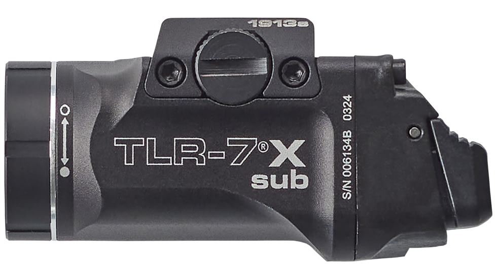 Streamlight TLR-7 X Sub Ultra-Compact LED Tactical Weapon Light, Springfield/HK/Beretta/S&amp;W Short Rails, Black, 69402