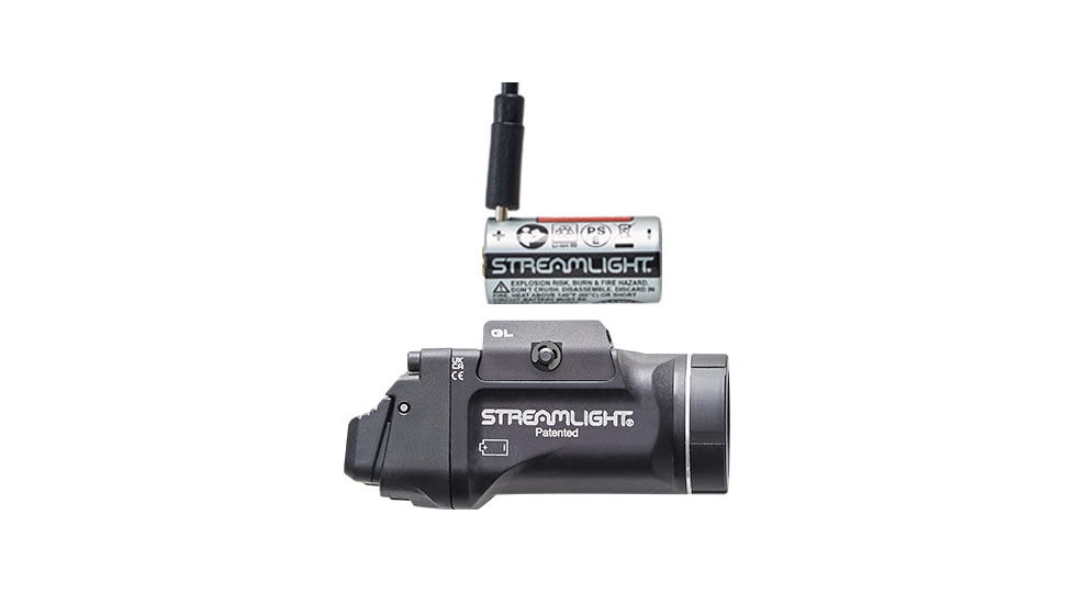 Streamlight TLR-7 X sub USB 500 Lumens Weapon Light, CR123A, Black, Springfield Armory Hellcat, 69408