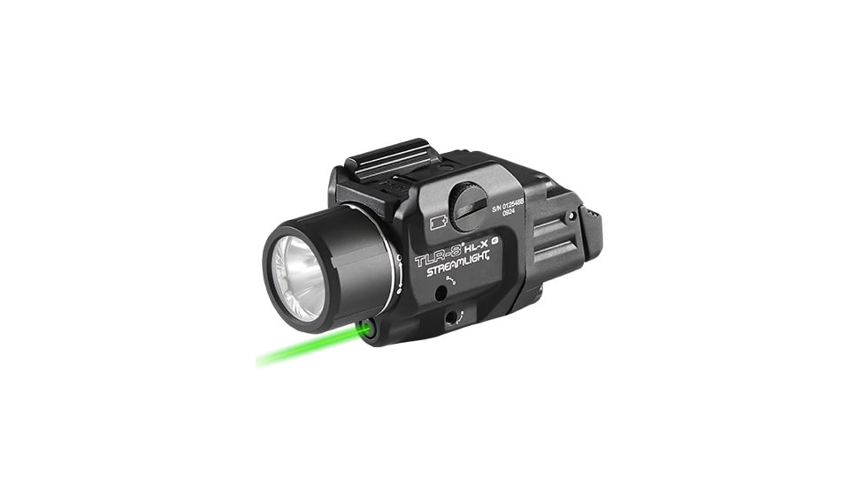 Streamlight TLR-8 HL-X G USB SL-B9 Rechargeable 1000 Lumens Weapon Light with High And Low Switches, USB-C Cord, Multi-Tool, Key Kit, Black, 69475