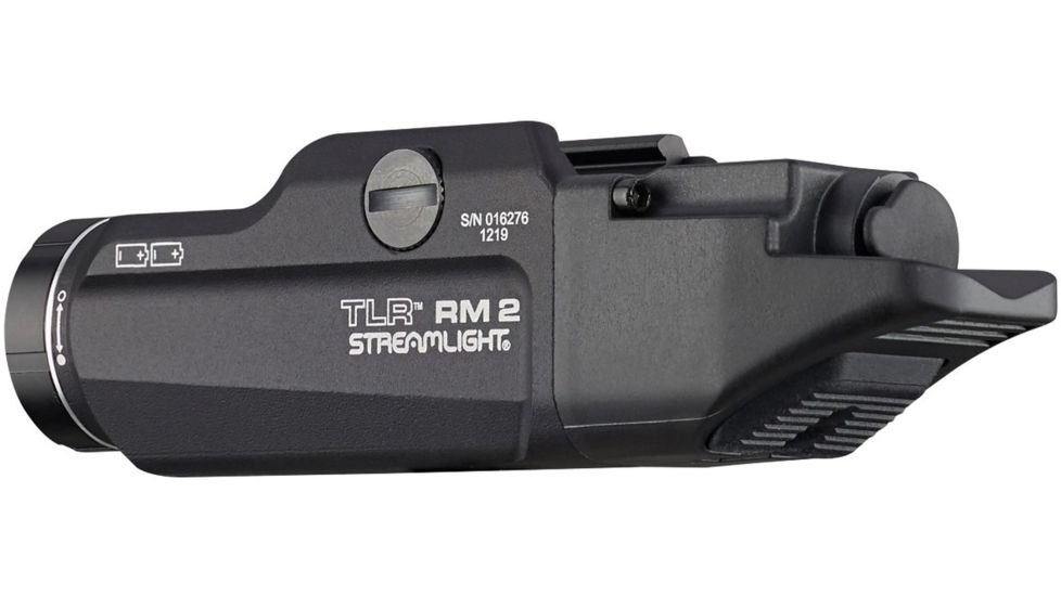 Streamlight TLR Low Profile Lighting System, Gun Light Only, CR123A, White, 1000 Lumens, Black, 69451