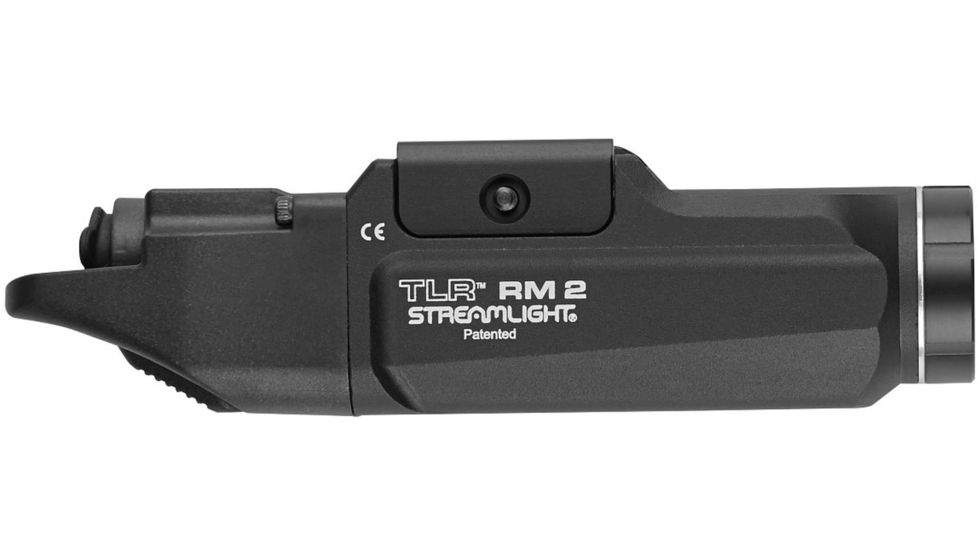 Streamlight TLR Low Profile Lighting System, Gun Light Only, CR123A, White, 1000 Lumens, Black, 69451