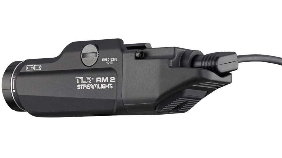 Streamlight TLR Low Profile Lighting System, Gun Light Only, CR123A, White, 1000 Lumens, Black, 69451