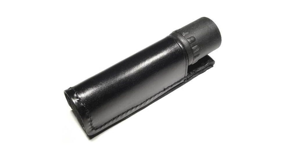SureFire Leather Plain Holster V26 with G2 Black Flashlight in the inside